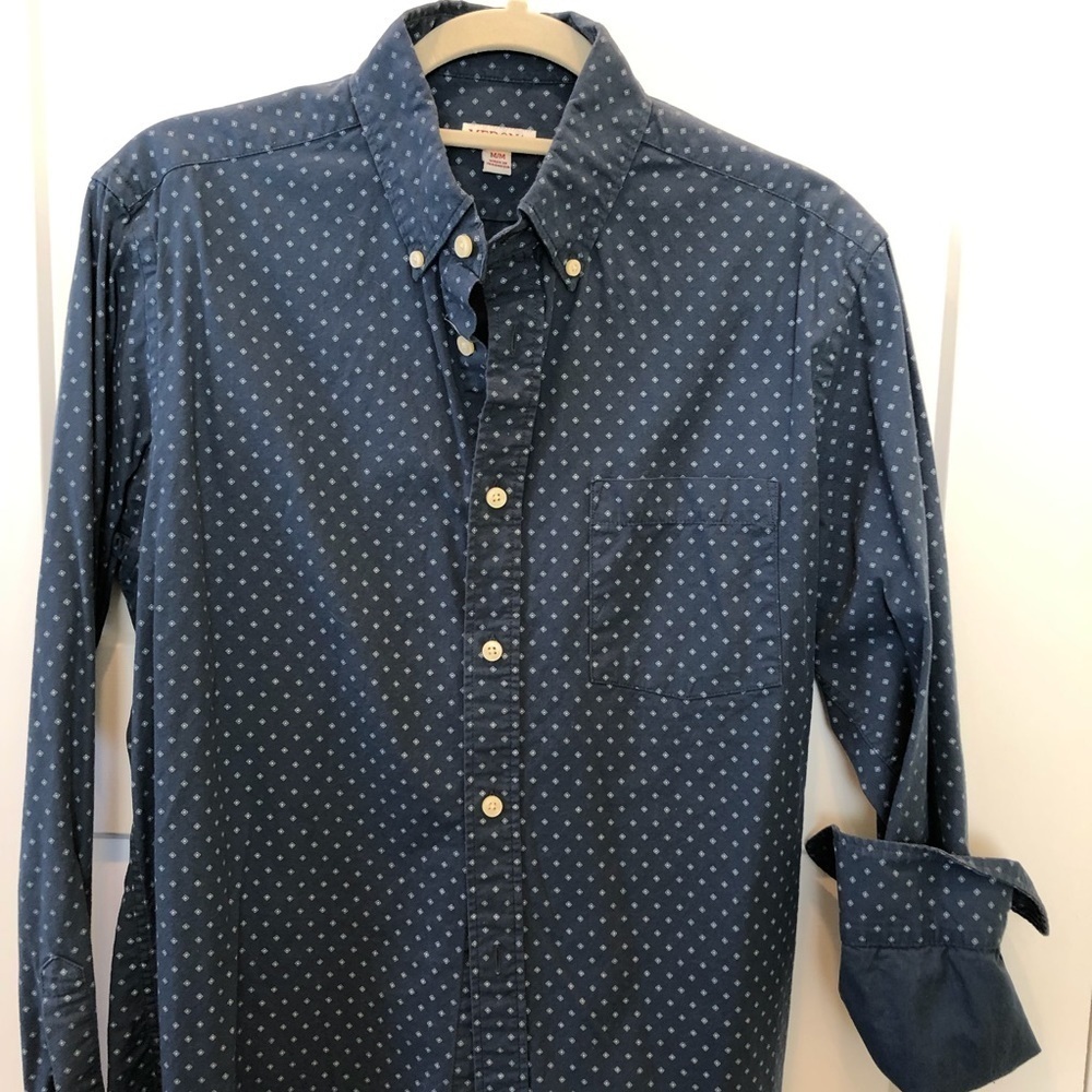 Merona Patterned Button Down Shirt